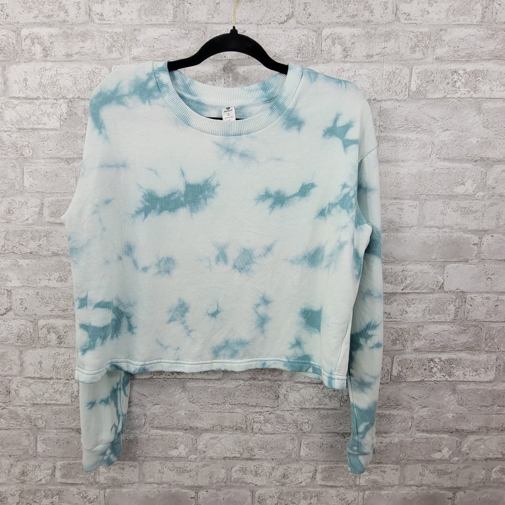 90 Degrees Brand Crop Sweatshirt Womens Small